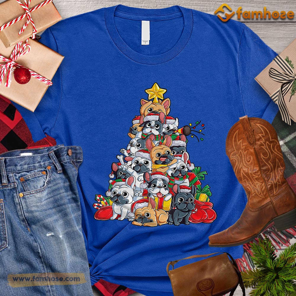 Christmas Dog T-shirt, Dogs Arrange Christmas Tree Gift For Dog Lovers, Dog Owners, Dog Tees