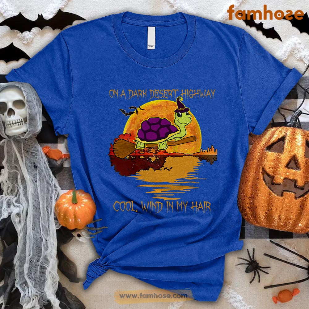 On A Dark Desert Highway Cool Wind In My Hair Halloween Tee T-Shirt On A Dark Desert Highway Cool Wind In My Hair Halloween Tee T-Shirt