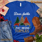 Christmas Turtle T-shirt, Dear Santa Just Bring Turtles Christmas Tree Turtle ELF Leopard Santa Gift For Turtle Lovers, Turtle Owners, Turtle Tees