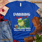 Christmas Turtle T-shirt, Dabbing Through The Snow Christmas Gift For Turtle Lovers, Turtle Owners