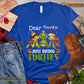 Christmas Turtle T-shirt, Dear Santa Just Bring Turtles Santa Hat Star Gift For Turtle Lovers, Turtle Owners