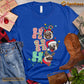 Christmas Dog T-shirt, Ho Ho Ho Dog Reindeer ELF Santa Hat Gift For Dog Lovers, Dog Owners, Dog Tees