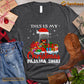 Christmas Cat T-shirt, This Is My Christmas Pajama Shirt Gift For Cat Lovers, Cat Owners, Cat Tees