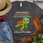 Funny Turtle T-shirt, People Should Seriously Stop Expecting Normal From Me, Gift For Turtle Lovers, Women Turtle Shirt, Turtle Tees