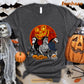 Halloween Horse T-shirt, Horse Costume Santa Horror Movies Halloween Gift For Horse Lovers, Horse Riders, Equestrians
