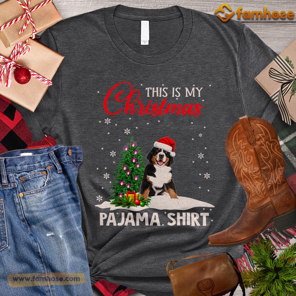 Christmas Dog T-shirt, This Is My Christmas Pajama Shirt Gift For Dog Lovers, Dog Owners, Dog Tees