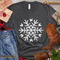 Christmas Chicken T-shirt, Chickens Arrange Snowflake Christmas Gift For Chicken Lovers, Chicken Farm, Chicken Tees