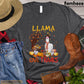 Thanksgiving Llama T-shirt, Llama Give Thanks Thanksgiving Gift For Llama Lovers, Llama Farm, Llama Tees