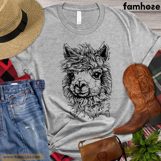 Old Llama T-shirt, Llama Mom, Farm Llama Shirt, Llama Lover Gift, Farming Lover Gift, Farmer Tees