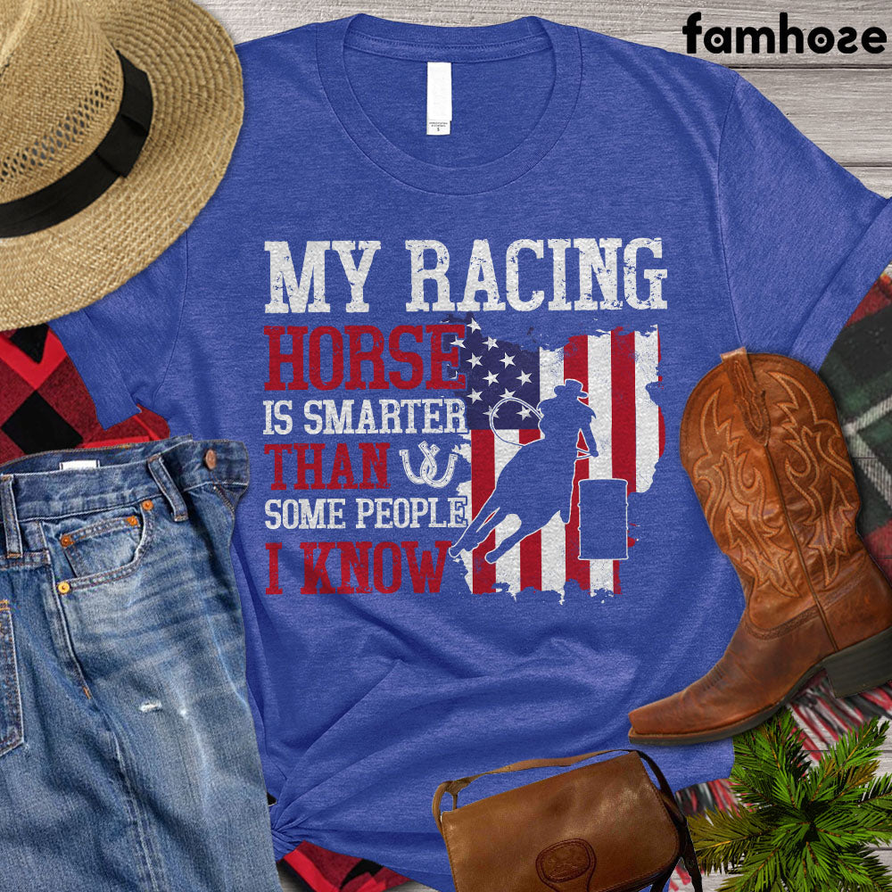 Team Roping T-shirt, My Roping Horse Is Smarter Than Some People I Know Shirt, Team Roping Lover Gift, Horse Tees, Horse Shirt