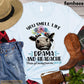 Flower Cow Women T-shirt, You Smell Like Drama And Headache, Heifer Lovers Gift, Cow Tees