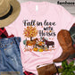 Thanksgiving Horse T-shirt, Fall In Love With Horses, Horse Lovers Gift, Horse Tees, Horse Shirt