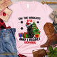 Cool Christmas Cat T-shirt, On The Naughty List And I Regret Nothing Gift For Cat Lovers, Cat Owners, Cat Tees