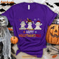 Cute Sheep Halloween T-shirt, Happy Halo Thanks Mas Halloween Gift For Sheep Lovers, Sheep Farmers