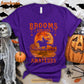 Cool Horse Riding Halloween T-shirt, Brooms Are For Amateurs Halloween Gift For Horse Lovers, Horse Riders, Equestrians