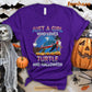 Turtle Halloween T-shirt, Just A Girl Who Loves Turtle And Halloween Halloween Gift For Turtle Lovers, Turtle Owners