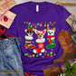 Cute Christmas Dog T-shirt, Dogs In The Sock Gift For Dog Lovers, Dog Owners, Dog Tees