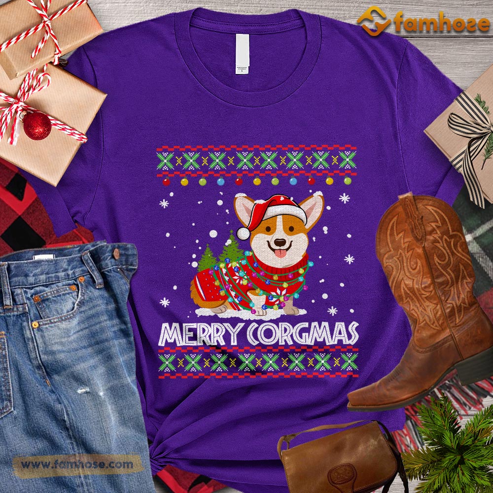 Christmas Dog T-shirt, Merry Cogmas Gift For Dog Lovers, Dog Owners, Dog Tees