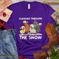 Christmas Chicken T-shirt, Clucking Through The Snow Christmas Gift For Chicken Lovers, Chicken Farm, Chicken Tees