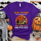 Turtle Halloween T-shirt, In My Defense The Moon Was Full I Was Left Unsupervised Halloween Gift For Turtle Lovers, Turtle Owners