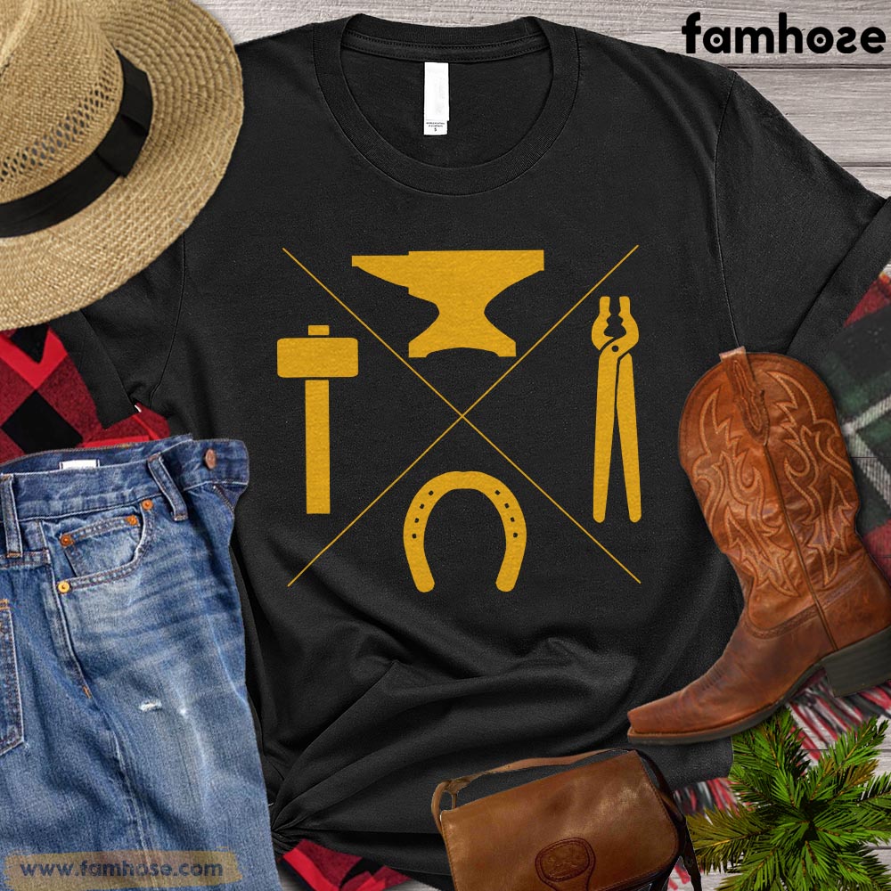 Cool Horse Farrier T-shirt, Horse Girl Shirt, Gift For Horse Lovers, Horse Tees, Horse Shirt