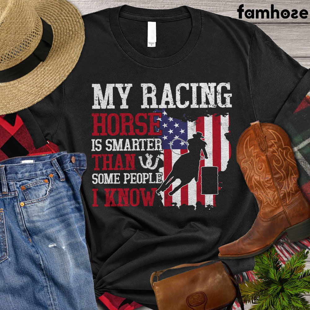 Team Roping T-shirt, My Roping Horse Is Smarter Than Some People I Know Shirt, Team Roping Lover Gift, Horse Tees, Horse Shirt