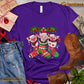 Cute Christmas Pig T-shirt, Pigs In Socks Christmas Gift For Pig Lovers, Pig Farm, Pig Tees