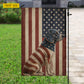 July 4th Beagle Dog USA Garden Flag & House Flag, Stars Stripes And Beagle Spirit Outdoor Decor, Independence Day Yard Flag Gift For Beagle Lover