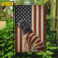 July 4th Beagle Dog USA Garden Flag & House Flag, Stars Stripes And Beagle Spirit Outdoor Decor, Independence Day Yard Flag Gift For Beagle Lover