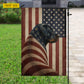 July 4th Rottweiler Dog USA Garden Flag & House Flag, Stars Stripes And Rottweiler Pride Outdoor Decor, Independence Day Yard Flag Gift For Rottweiler Lover