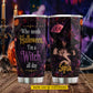 Personalized Halloween Witch Tumbler, I'm A Witch All Day, Spooky Season Stainless Steel Tumbler, Travel Mug Tumblers Gift For Witch Lover
