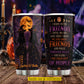 Personalized Halloween Bestie Witch Tumbler, Friends Until We Die, Spooky Season Stainless Steel Tumbler, Travel Mug Tumblers Gift For Your Best Friend
