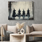 Halloween Witch Kid Canvas Painting, Sisters Of The Misty Woods Wall Art Decor, Spooky Season Poster Gift For Witch Lover