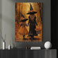 Halloween Witch Canvas Painting, Like Mother Like Witch Wall Art Decor Spooky Season Poster Gift For Witch Lover