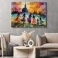 Dance Of The Twilight Witches, Witch Canvas Painting, Spooky Season Wall Art Decor, Halloween Poster Gift For Witch Lovers