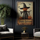 The Pumpkin Scarecrow's, Pumpkin Canvas Painting, Spooky Season Wall Art Decor, Halloween Poster Gift For Pumpkin Lovers