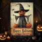 The Pumpkin Scarecrow's, Pumpkin Canvas Painting, Spooky Season Wall Art Decor, Halloween Poster Gift For Pumpkin Lovers