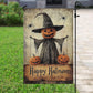 The Pumpkin Scarecrow's, Halloween Garden Flag & House Flag, Pumpkin Outdoor Decor, Spooky Yard Decor Gift For Witch Lovers