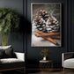Christmas Canvas Painting, Nature's Winter Touch Wall Art Decor, Xmas Poster Gift