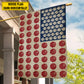 July 4th Basketball American Garden Flag House Flag, Independence Day Patriotic Basketball USA Yard Flag Gift For Basketball Lovers