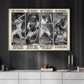 Be Strong Be Brave Be Humble Be Badass, Baseball Canvas Painting, Wall Art Decor, Poster Gift For Baseball Lovers