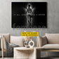 Personalized Softball Girl Canvas Painting, It All Starts With A Dream Wall Art Decor, Poster Gift For Softball Lovers
