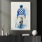 Secretariat Jockey Canvas Painting, Recognition For A Jockey Wall Art Decor, Poster Gift For Horse Racing Lovers