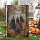 Interesting Witch Garden Flag & House Flag, Magic Is All Around Us, Halloween Outdoor Decor, Spooky Yard Decor Gift For Witch Lovers