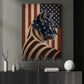 July 4th Cat Canvas Painting, Spirit Of America Cat Wall Art Decor, Independence Day Poster Gift For Cat Lover