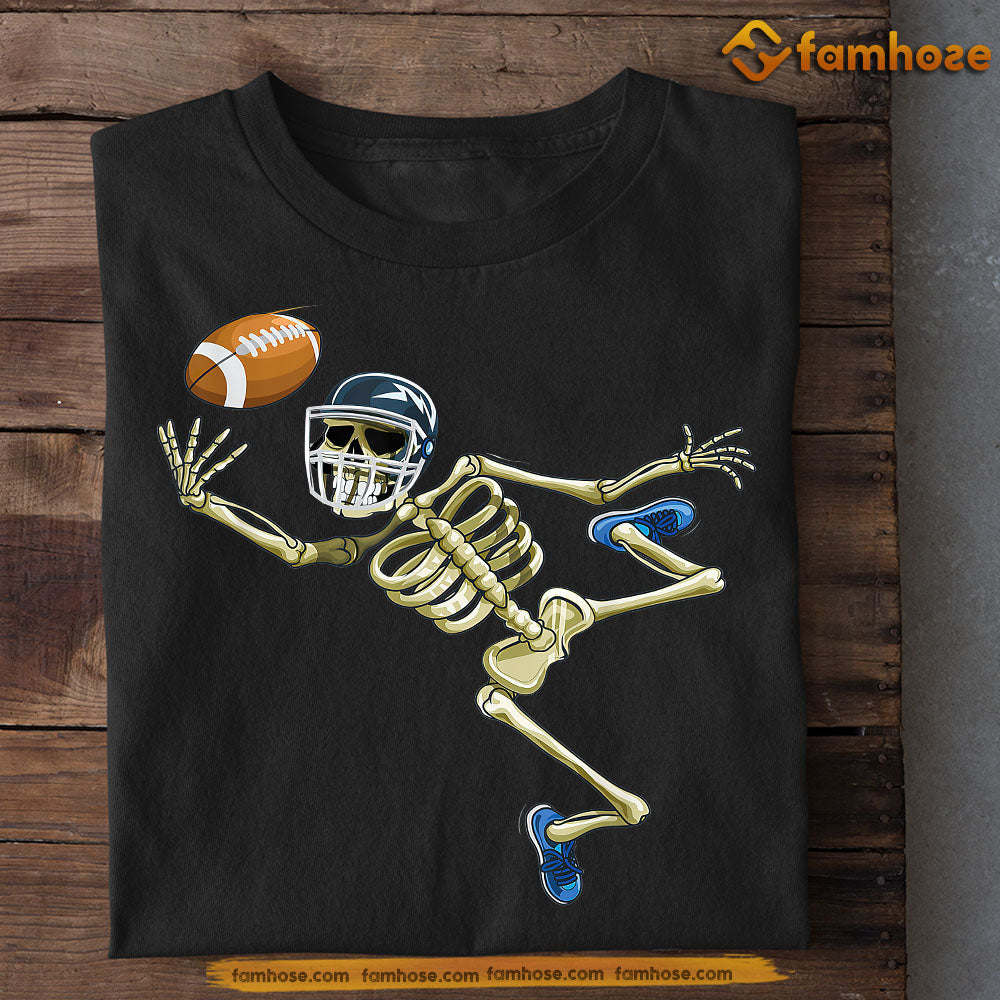 Cool Football T-shirt, Skeleton Play Football, Gift For Football Lovers