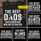 Personalized Ice Skating Dad Daughter T-shirt, The Best Dads Have Daughters Who Are Ice Skaters Sport Tees Gift For Ice Skating Lovers