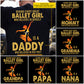 Ballet Dad Daughter Backside T-shirt, Behind Every Great Ballet Girl Tees Father's Day Gift For Ballet Lovers