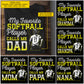 Personalized Softball Girl T-shirt, Softball Player Calls Me Dad, Father's Day Gift For Softball Girl Lovers, Softball Players