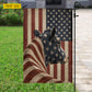 July 4th Cow Farm USA Garden Flag & House Flag, Red White Blue And Moo Too Outdoor Decor, Independence Day Yard Flag Gift For Cow Lover